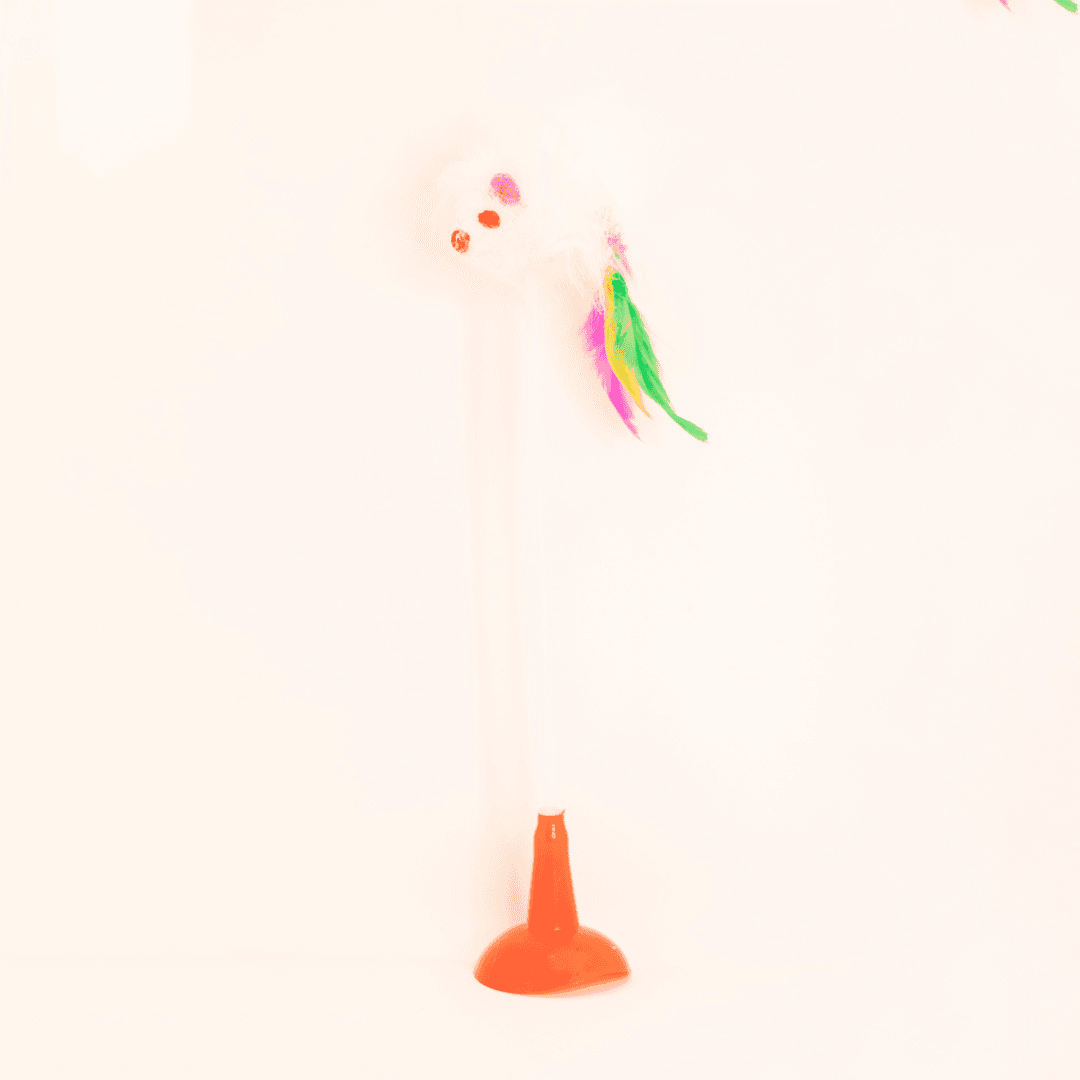 Varinha Ratinha Pena com Ventosa